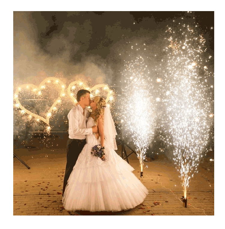 Организация пиротехнического шоу на свадьбу  Коноша | konosha.salutsklad.ru
