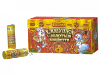 Хлопушка с золотым конфетти Хлопушки купить в Коноше | konosha.salutsklad.ru