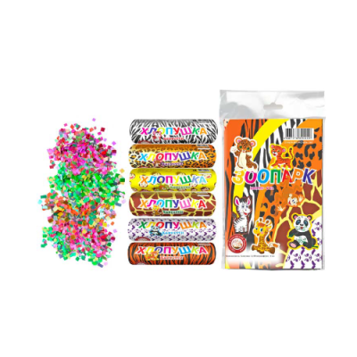 Зоопарк УПЗ Набор хлопушек купить в Коноше | konosha.salutsklad.ru