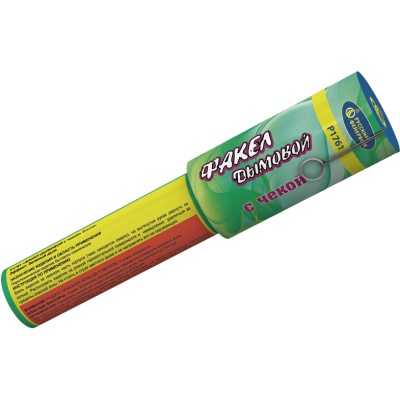 Дымовой (с чекой) зеленый Фальшфейер купить в Коноше | konosha.salutsklad.ru