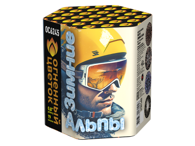 Зимние Альпы Батарея салютов купить в Коноше | konosha.salutsklad.ru