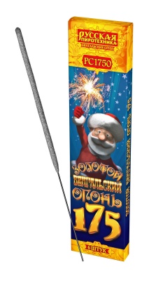Золотой 175 мм. Бенгальские огни купить в Коноше | konosha.salutsklad.ru