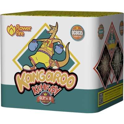 Кенгуру Батарея салютов купить в Коноше | konosha.salutsklad.ru