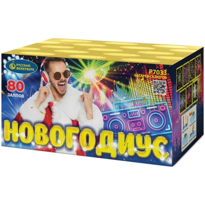 Новогодиус Фейерверк купить в Коноше | konosha.salutsklad.ru