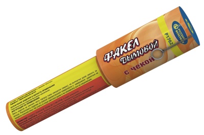 Дымовой (с чекой) оранжевый Фальшфейер купить в Коноше | konosha.salutsklad.ru