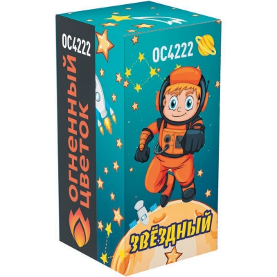 Звездный Пиротехнический фонтан купить в Коноше | konosha.salutsklad.ru